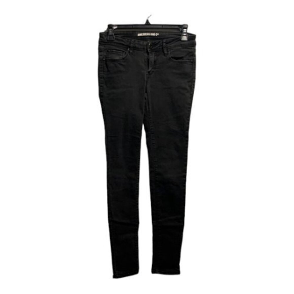 American Rag Cie Black/Gray Skinny Jeans Size 3R GUC #4122